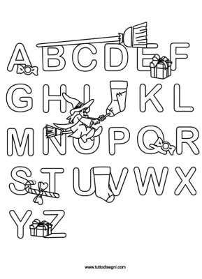 alfabeto befana22