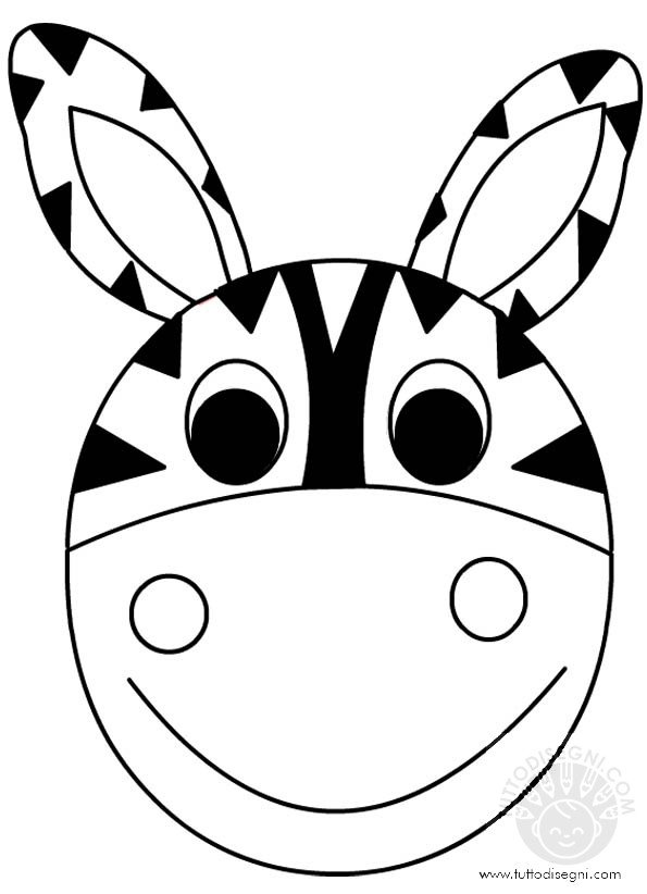 maschera-zebra