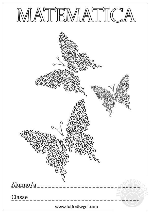 copertina matematica farfalle 2