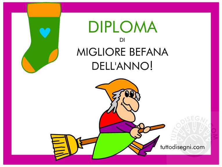 diploma-befana