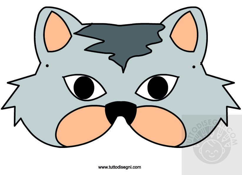 maschera-gatto-grigio