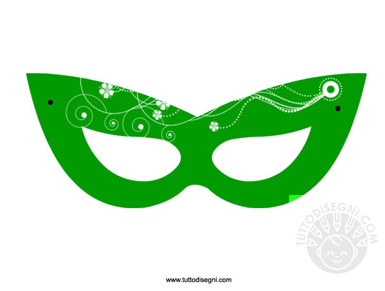 maschera-verde