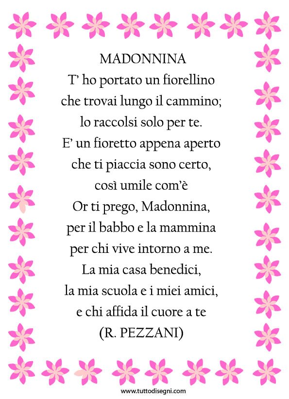 poesia-madonnina