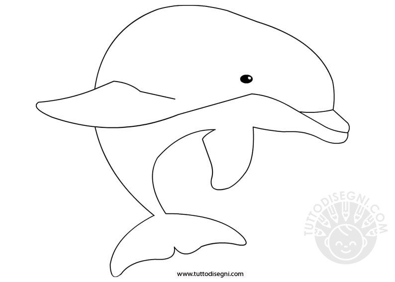 delfino-da-colorare