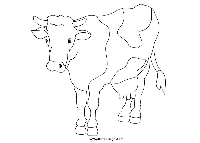 mucca-da-colorare