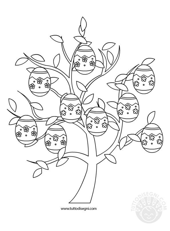 disegni-pasqua-albero