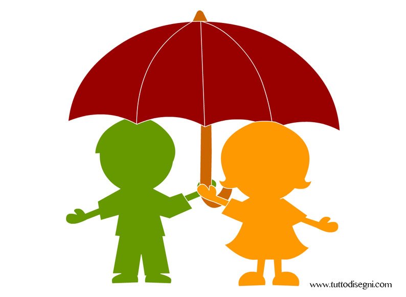 bambini-ombrello
