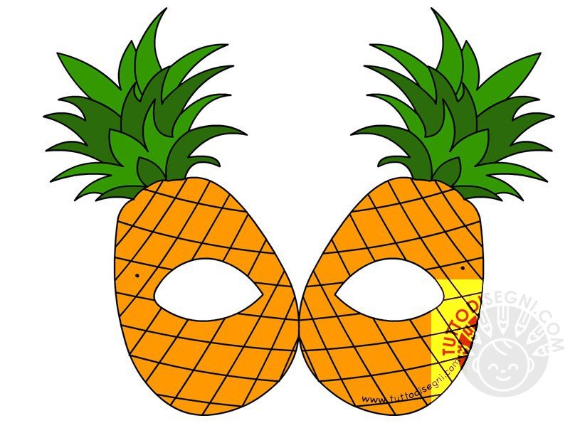 maschera-frutta-ananas