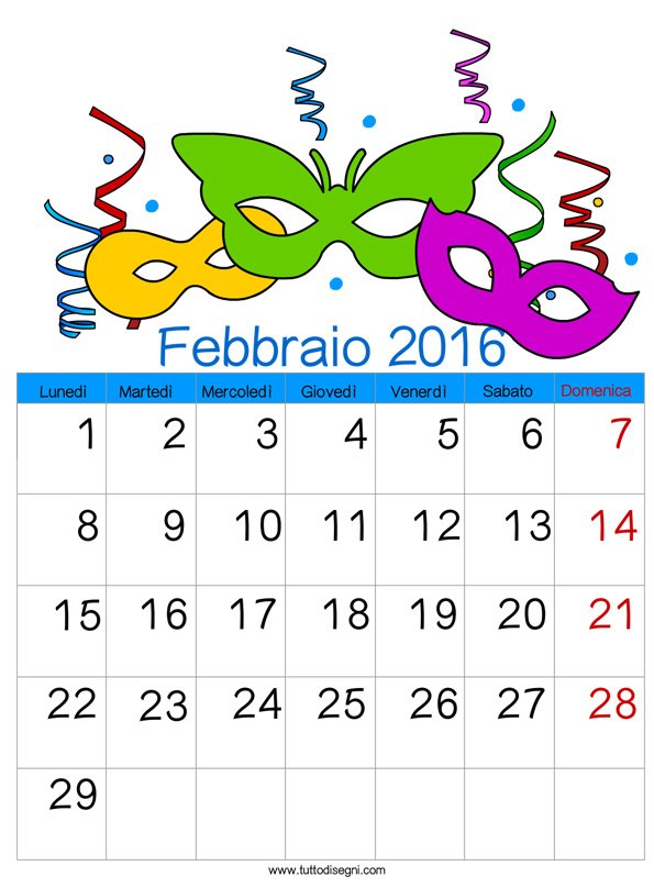 calendario-2016-febbraio